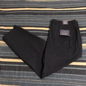 Mens Navy Blue Croft and Barrow Khaki Dress Pants